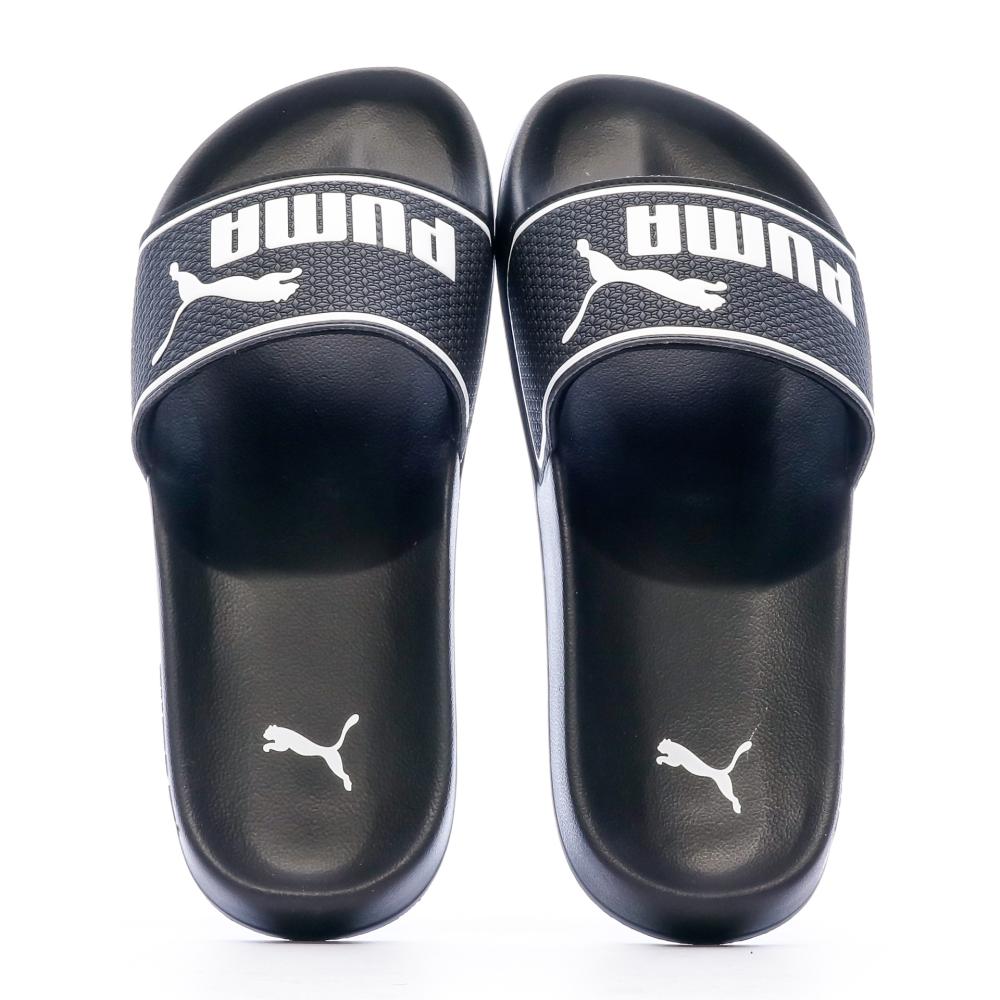 Claquettes Noir Homme Puma Leadcat 2.0 384139-01 vue 3
