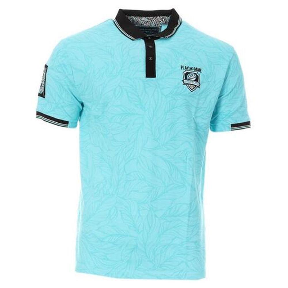 Polo Turquoise Homme Rugby KUMARA pas cher