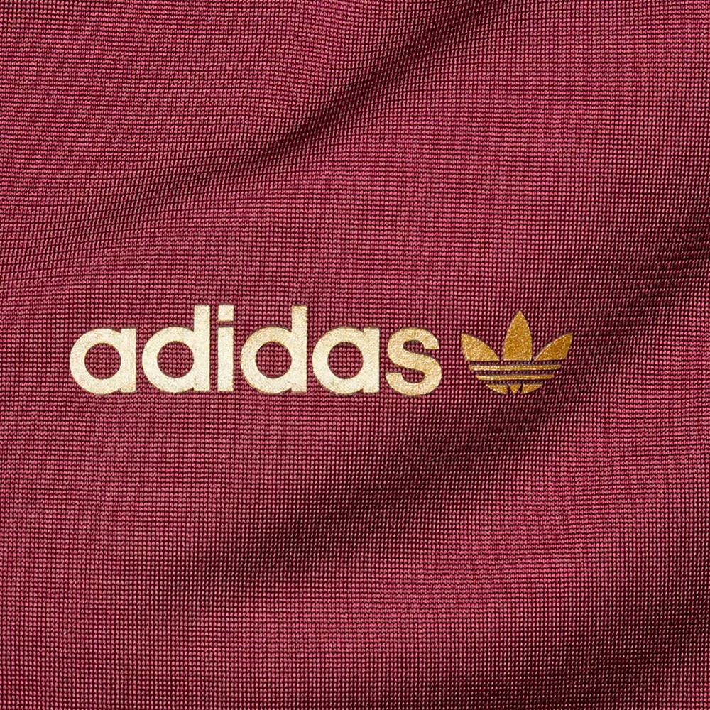 Veste Bordeaux Garçon Adidas Track vue 3