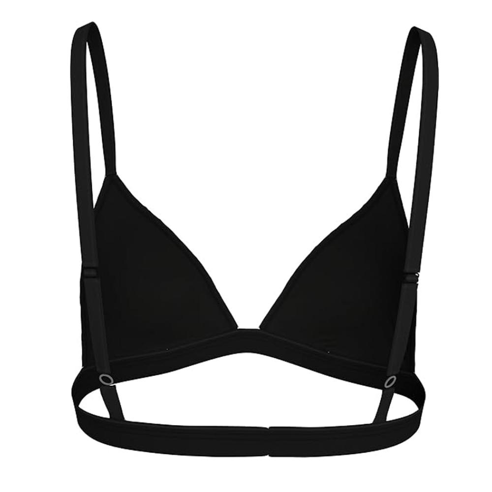 x3 Soutien-Gorge Noir/Blanc Femme Tommy Hilfiger Triangle vue 2
