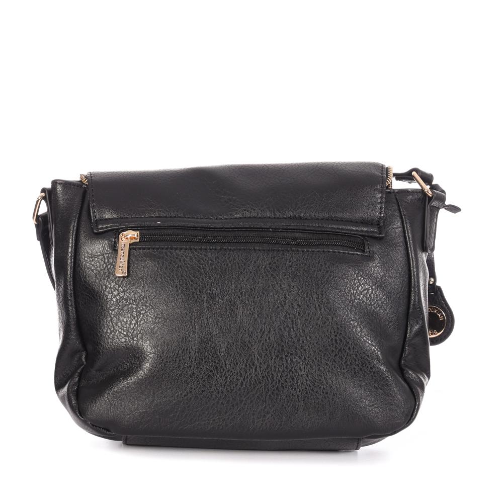 Sac à Bandoulière Noir Femme Manoukian ALYSON vue 3