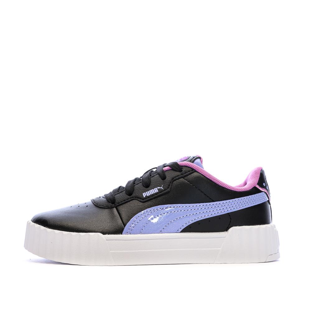 Schwarze/lila Puma Carina 3.0 Jellyy Sneaker für Mädchen günstig
