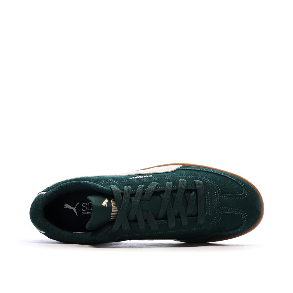 Baskets Vert Foncé Mixte Puma Club vue 4
