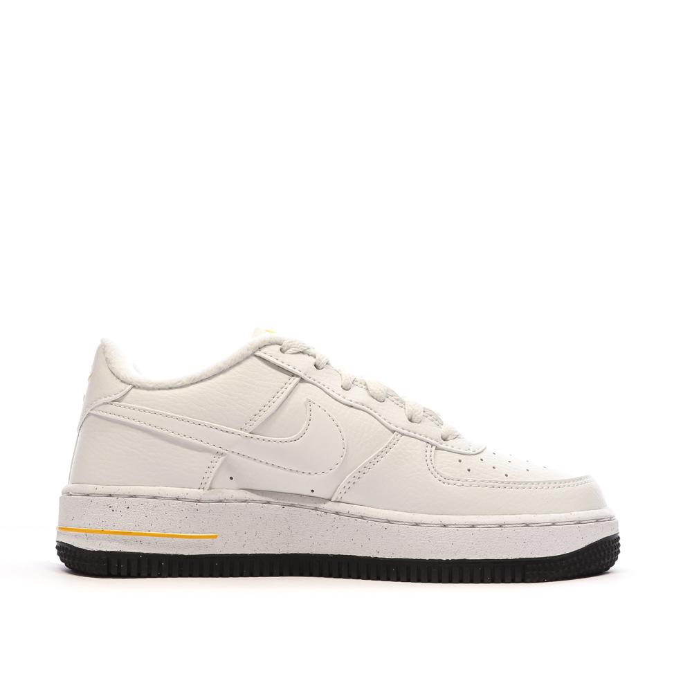 Baskets Blanches Garçon Nike Air Force 1 Impact vue 2
