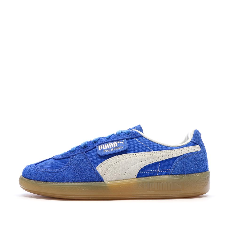 Baskets Bleues Homme Puma Palermo Vintage pas cher
