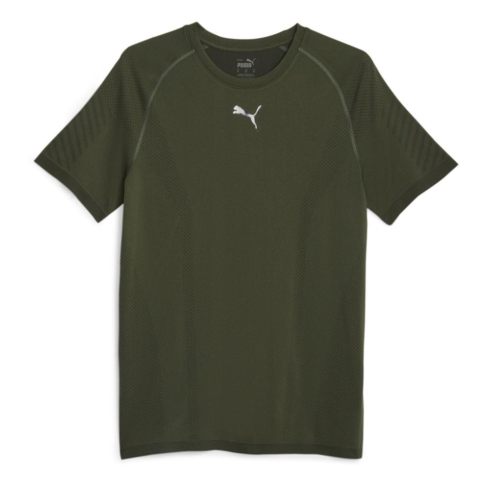 T-shirt Kaki Homme Puma Formknit pas cher