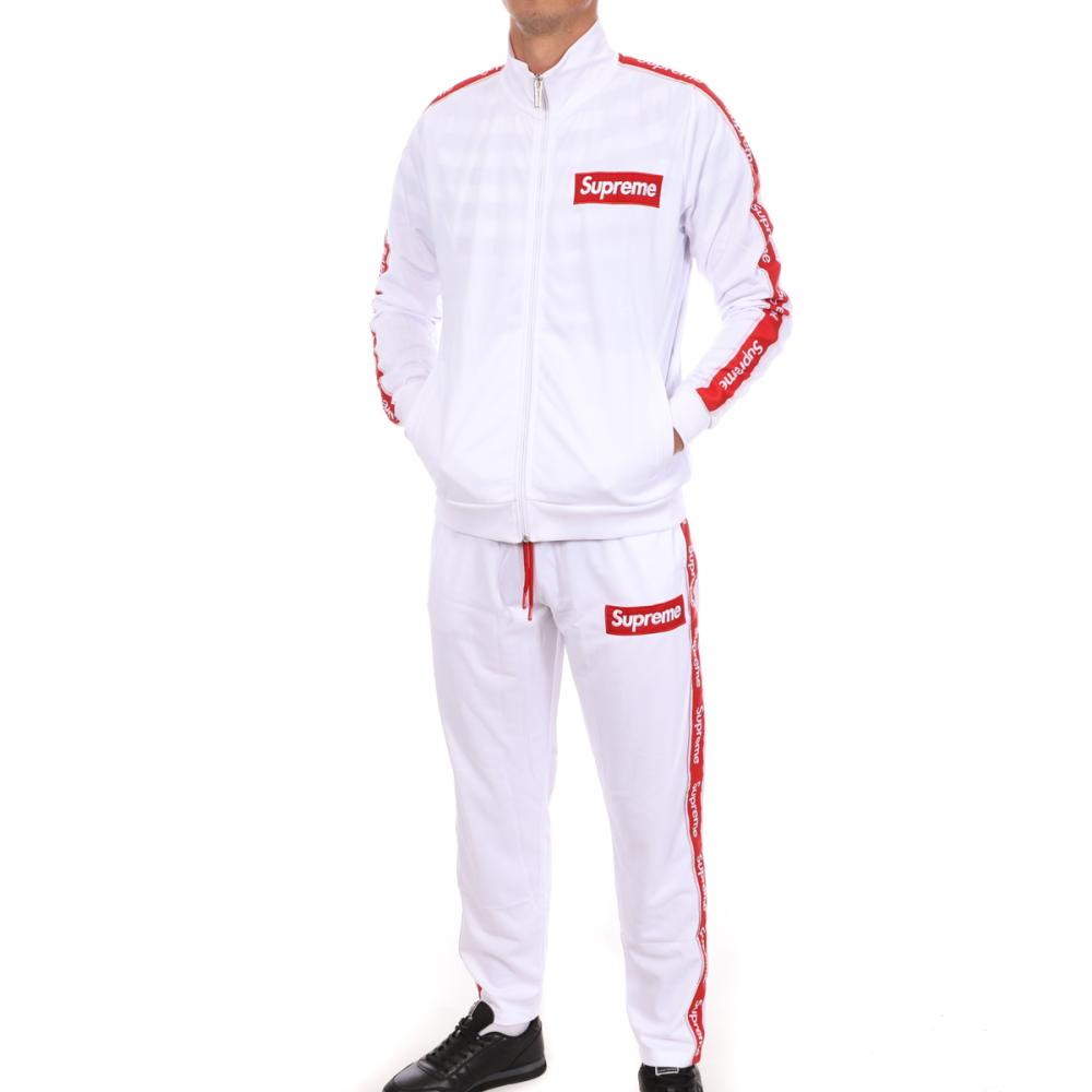 Survêtement Blanc Homme Supreme Grip Costa pas cher