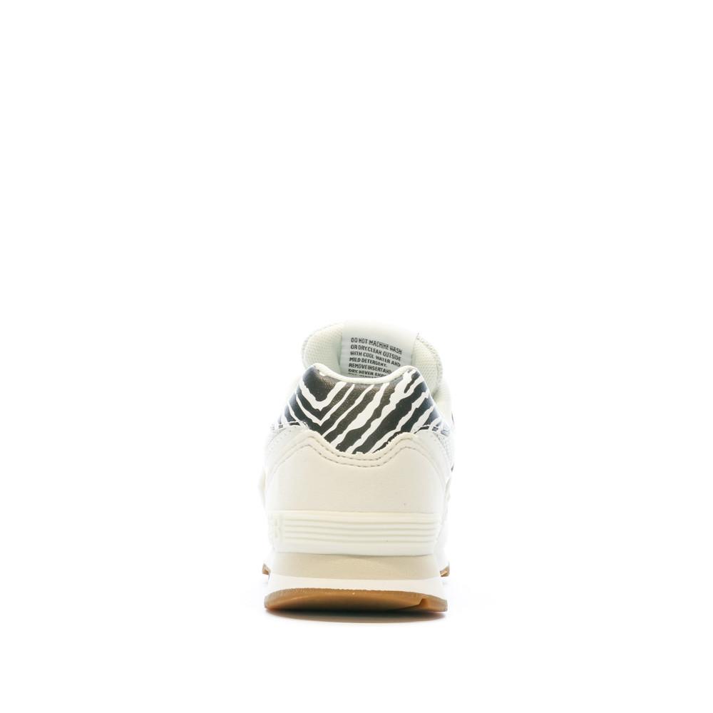 Baskets Ecrus Fille New Balance 574 vue 3
