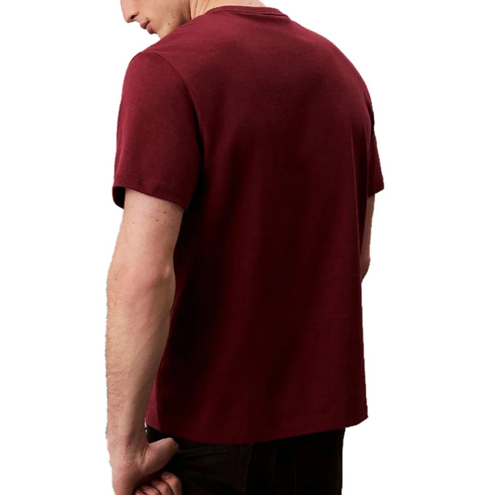 T-Shirt Prune Homme Calvin Klein Jeans Easy LV04RC275G vue 2
