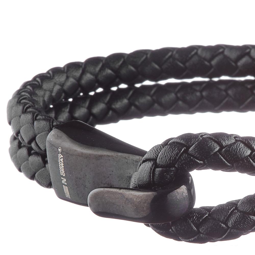Bracelet Noir Geographical Norway 315011 vue 3