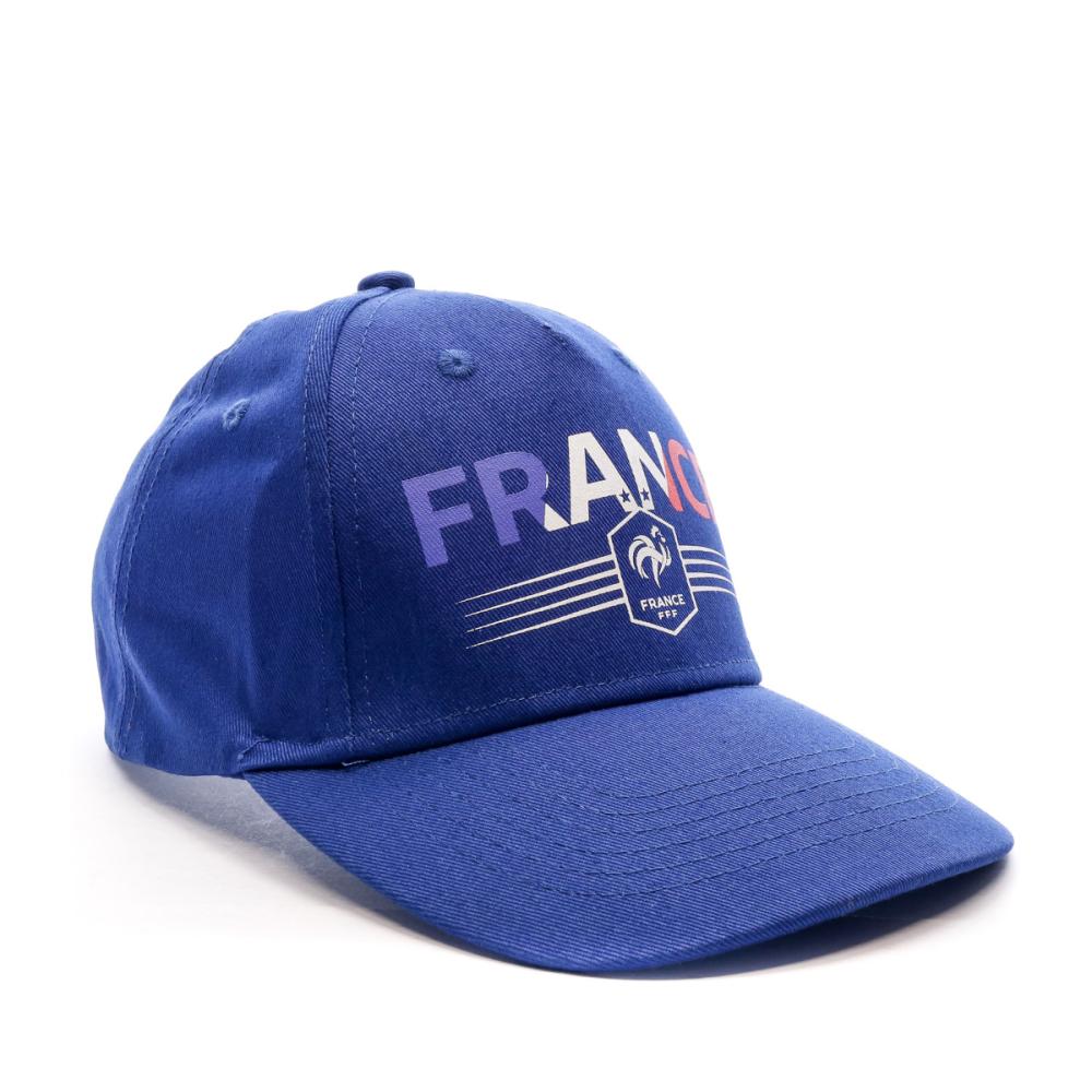 Casquette Bleu Junior équipe de France vue 2