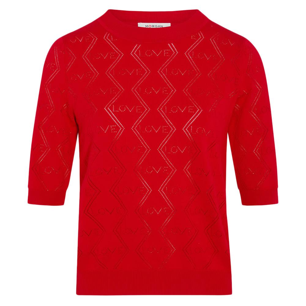 Jersey Morgan MIKA Rojo Mujer ver 2