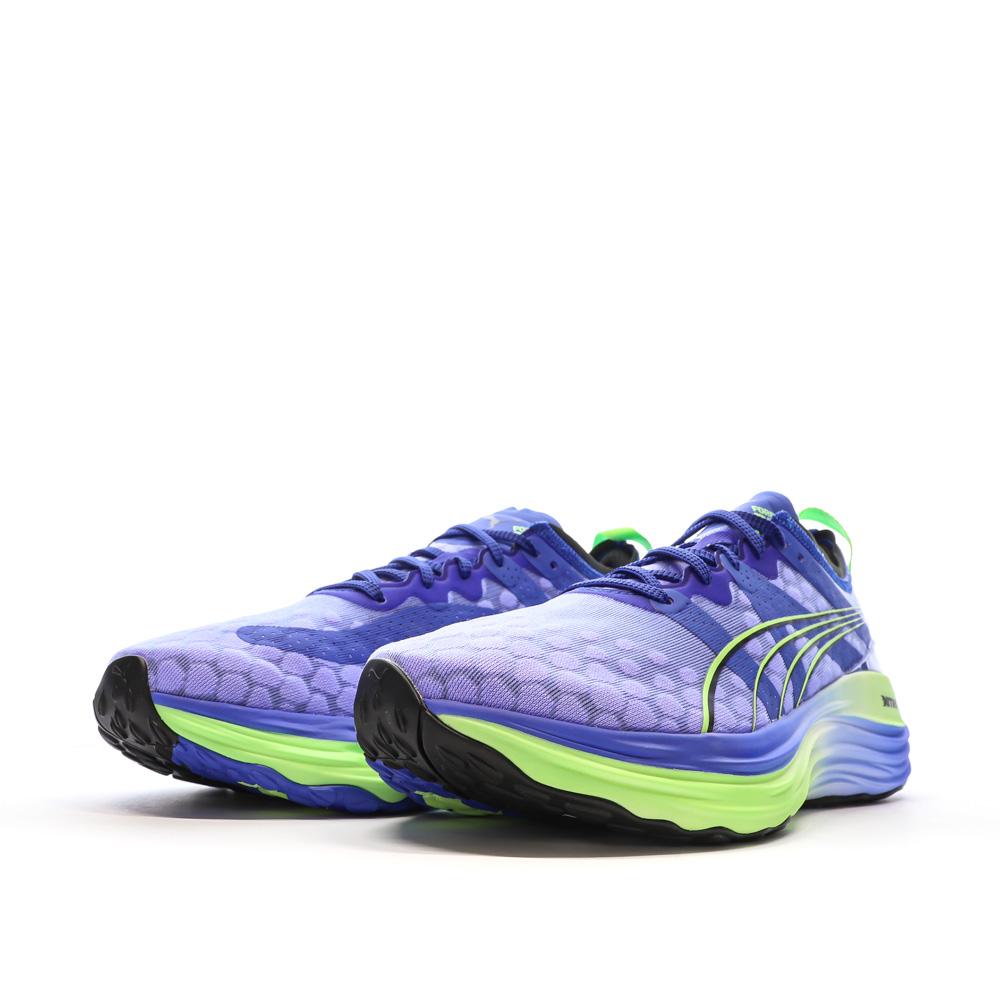 Chaussures de Running Bleu/Verte Homme Puma Foreverun Nitro vue 6