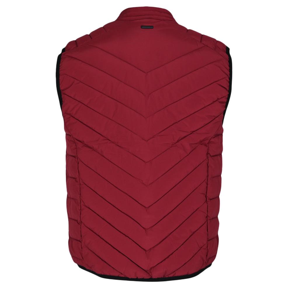 Doudoune Sans Manches Rouge Homme Kaporal SONA vue 2