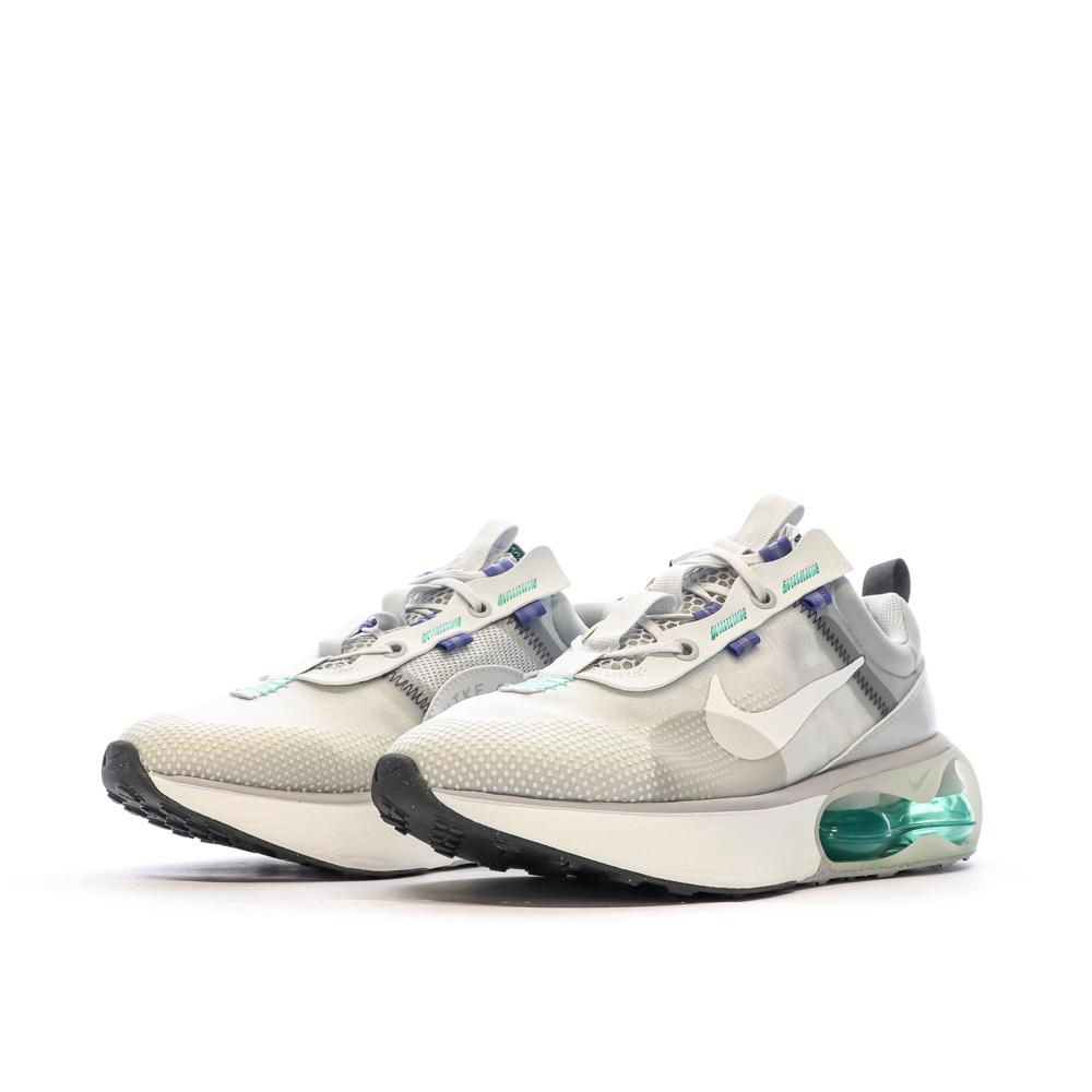 Baskets Grises/Verte Garçon Nike Air Max 2021 vue 6