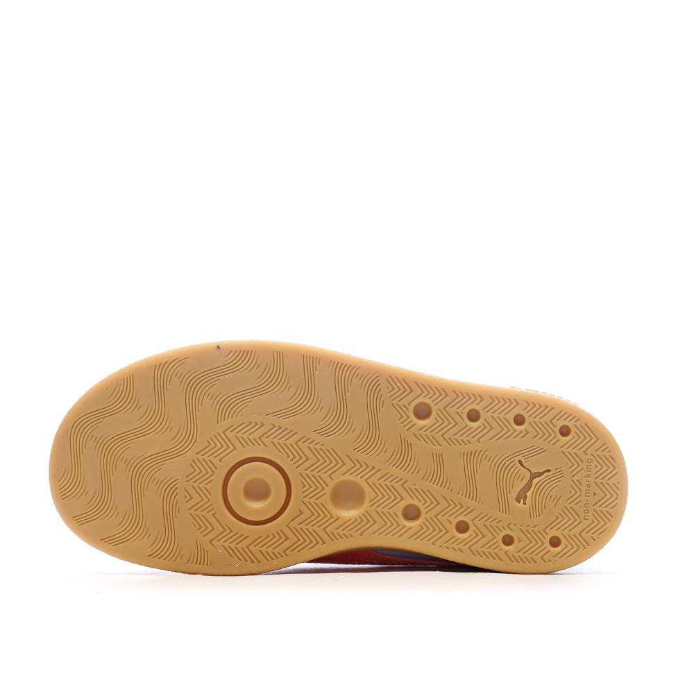 Baskets Bleu/Rouge Mixte Puma Club Ii Era vue 5