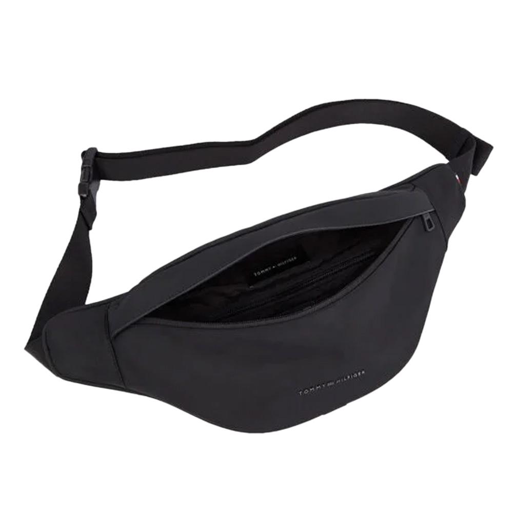 Sac Banane Noir Homme Tommy Hilfiger Repreve vue 3