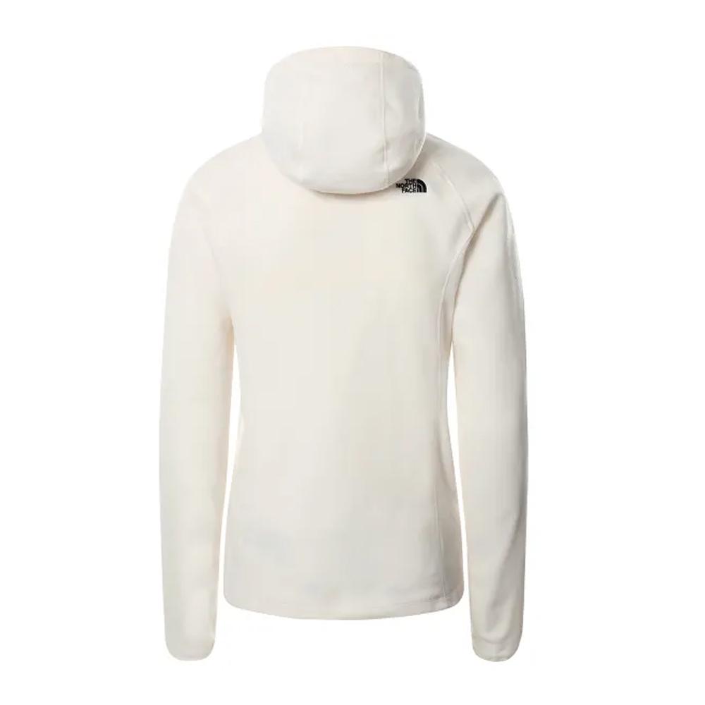 Polaire Blanche Femme The North Face Fleece Fz vue 2