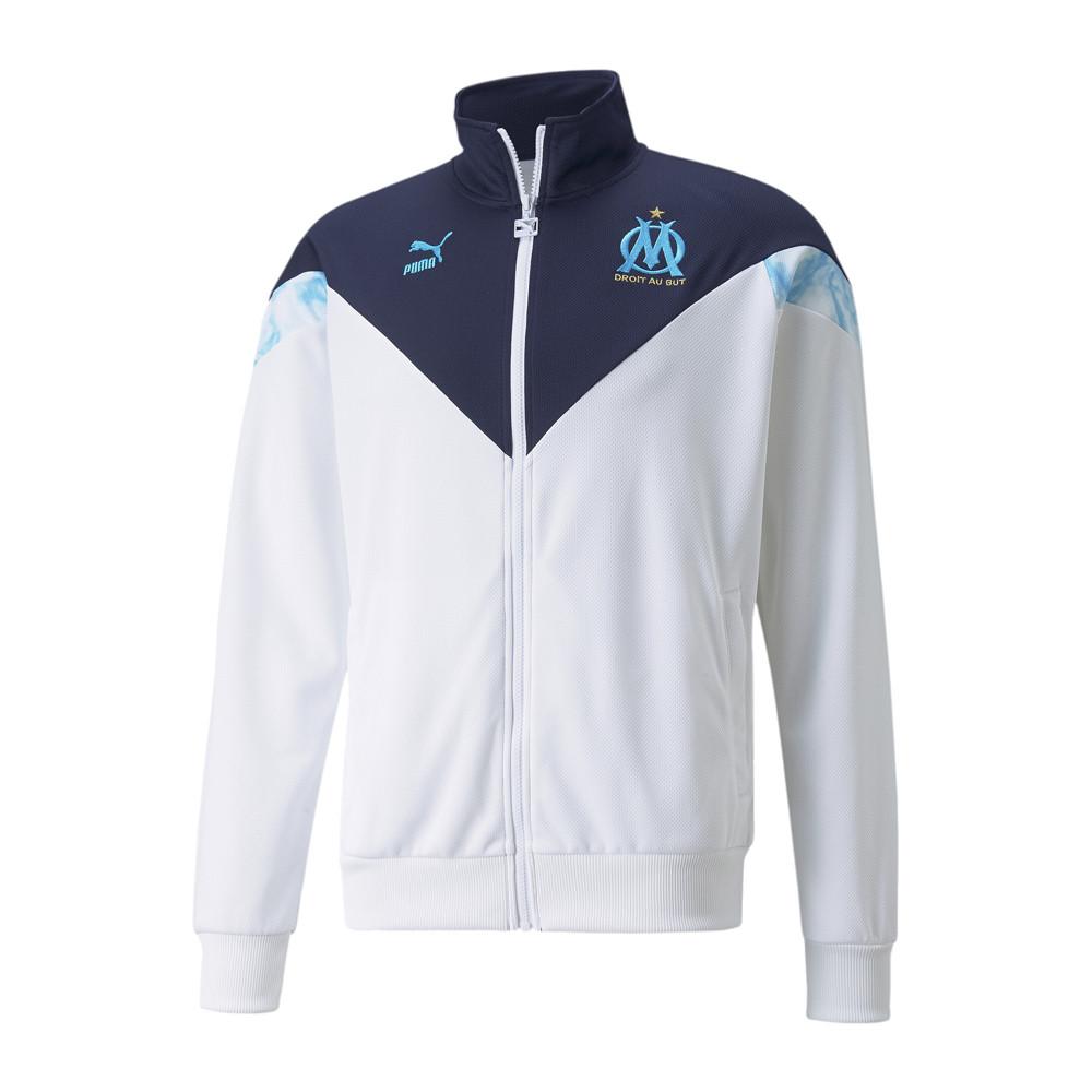 OM Veste Blache Homme Puma Iconic 2022/2023 pas cher