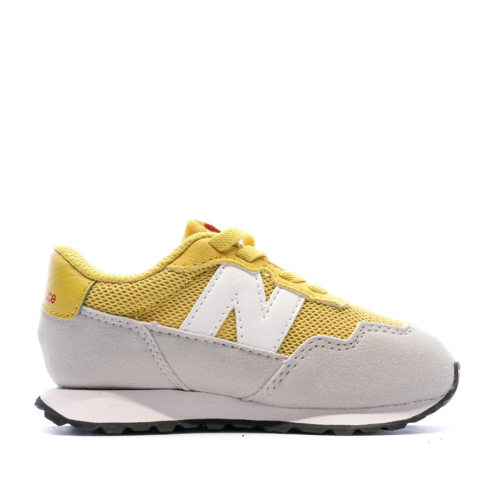 Baskets Jaune/Grise Garçon New Balance IH237 vue 2