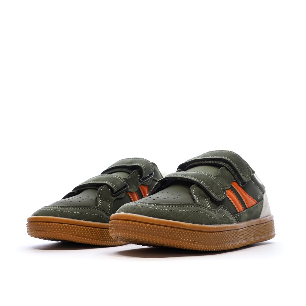 Baskets Kaki/Orange Garçon Xti 151408 vue 6
