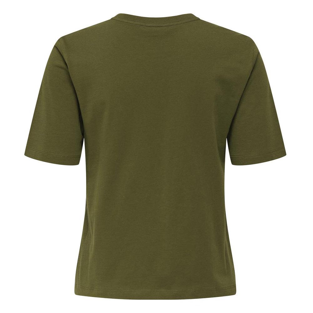 T-shirt Vert Olive Femme JDY Rex vue 2