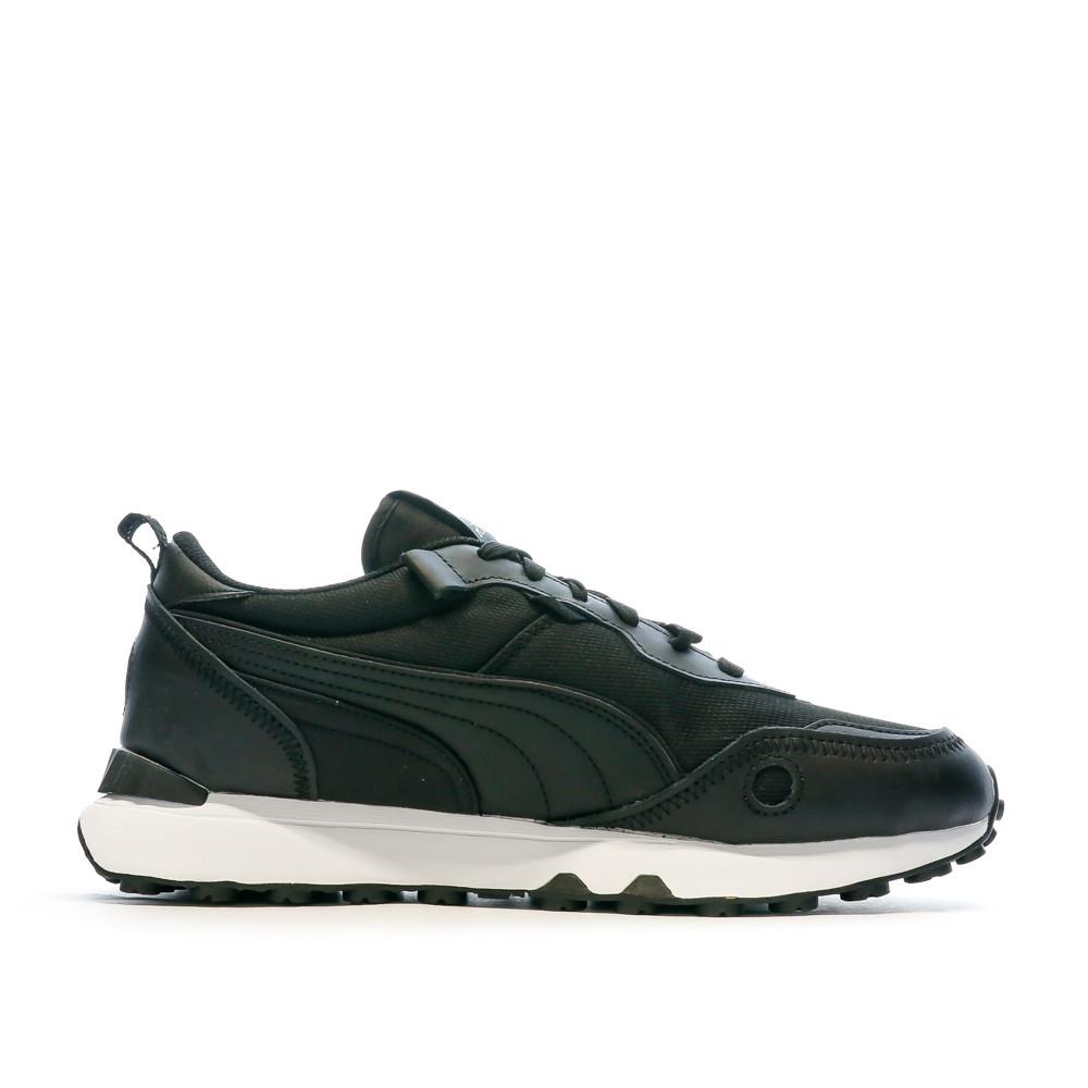 Baskets Noir/Blanche Homme Puma Rider vue 2