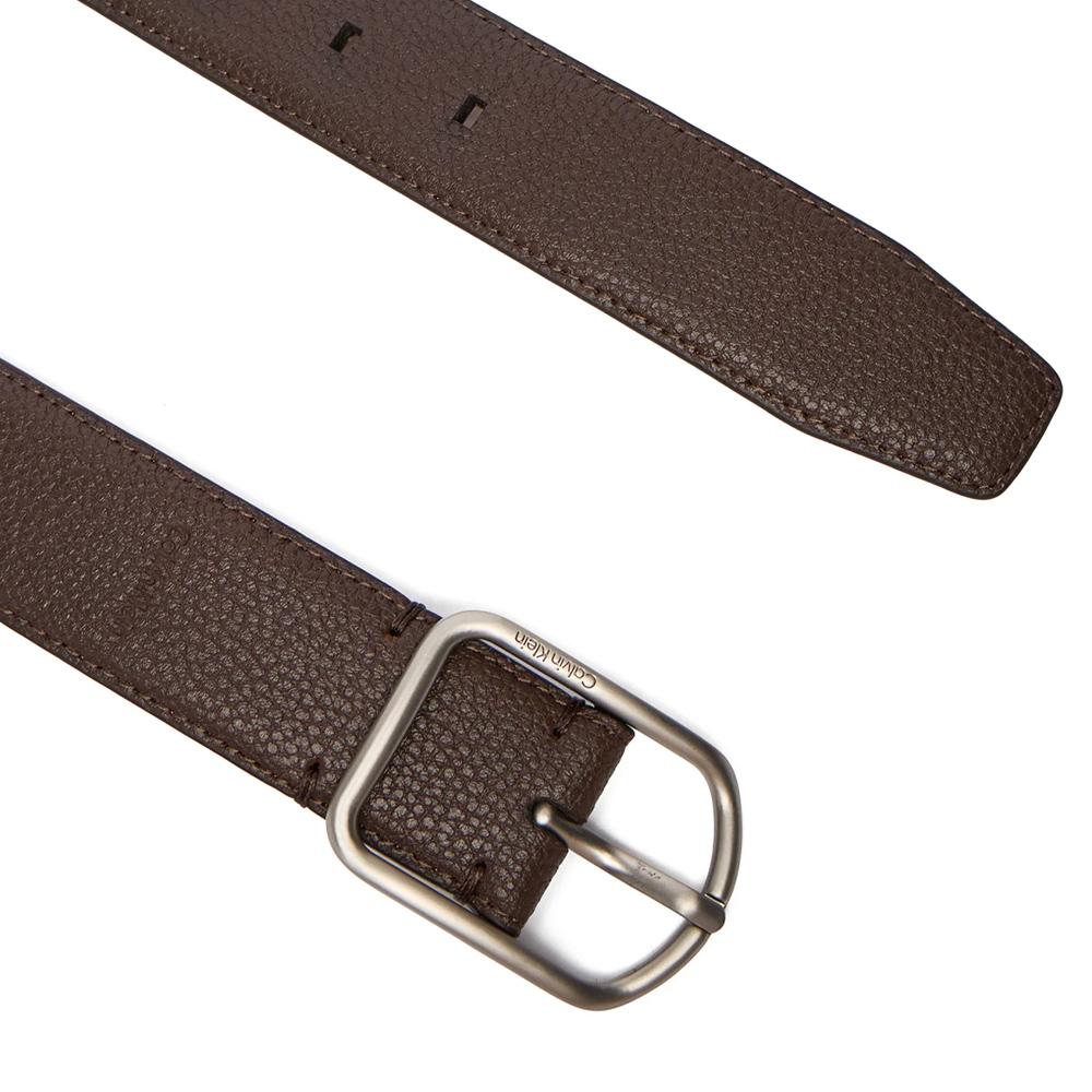 Ceinture Marron Homme Calvin Klein Jeans Round vue 2