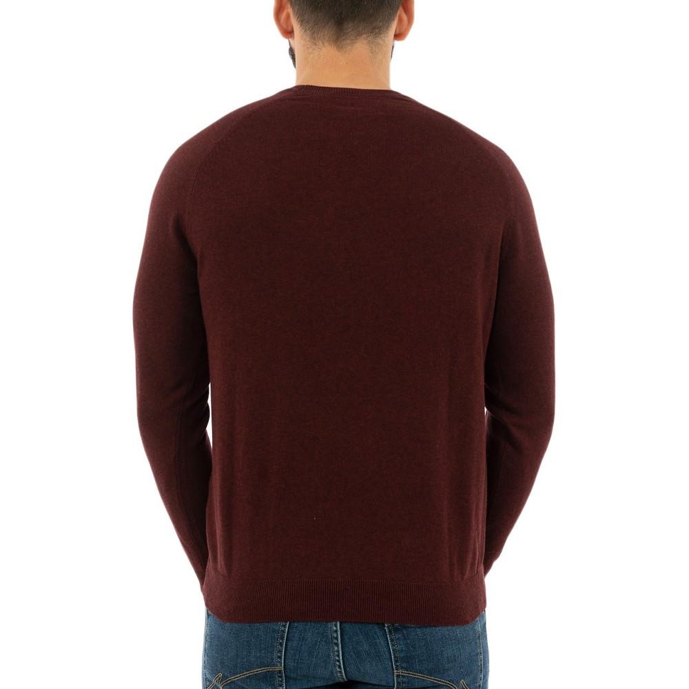 Pull bordeaux homme Superdry Orange Label Crew vue 2