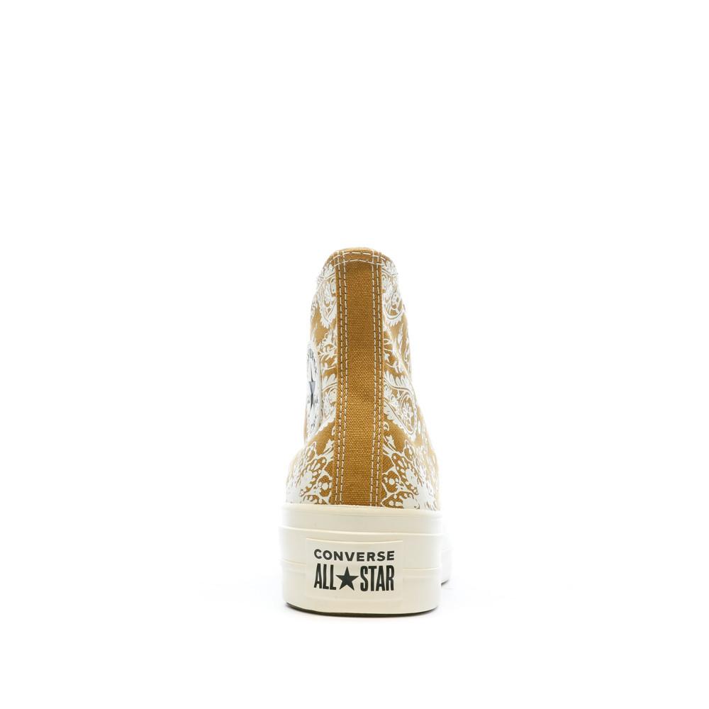 Converse Jaune Femme Converse Wheat vue 3