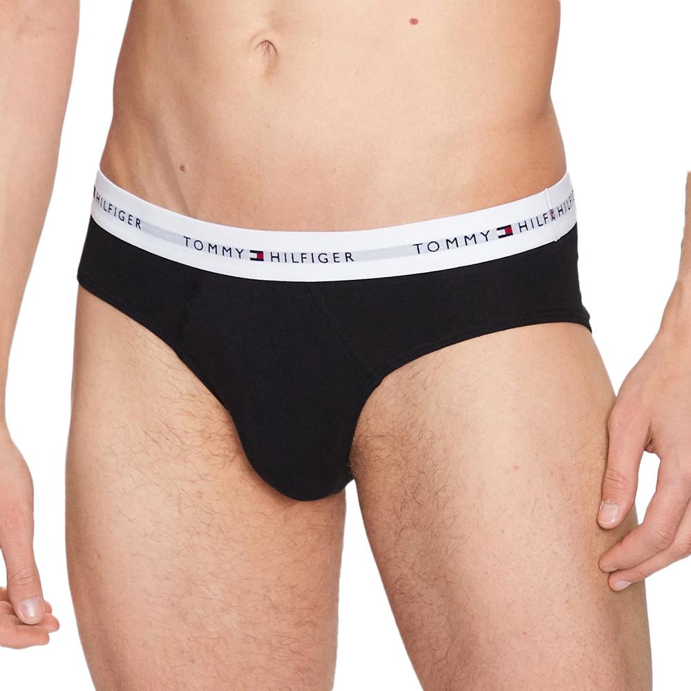 Lot de 5 Slips Noir Homme Tommy Hilfiger UM0UM02905 pas cher