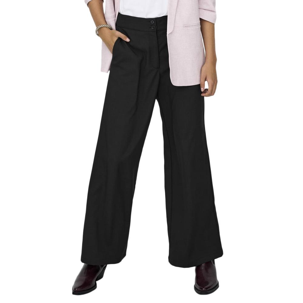 Pantalon fluide Noir Femme JDY Dora pas cher