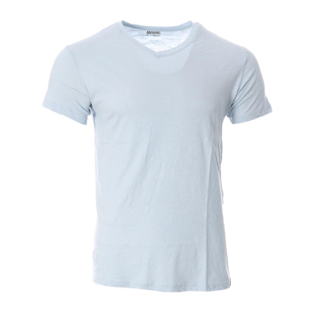 T-shirt Bleu Clair Homme Paname Brothers TAZIO pas cher