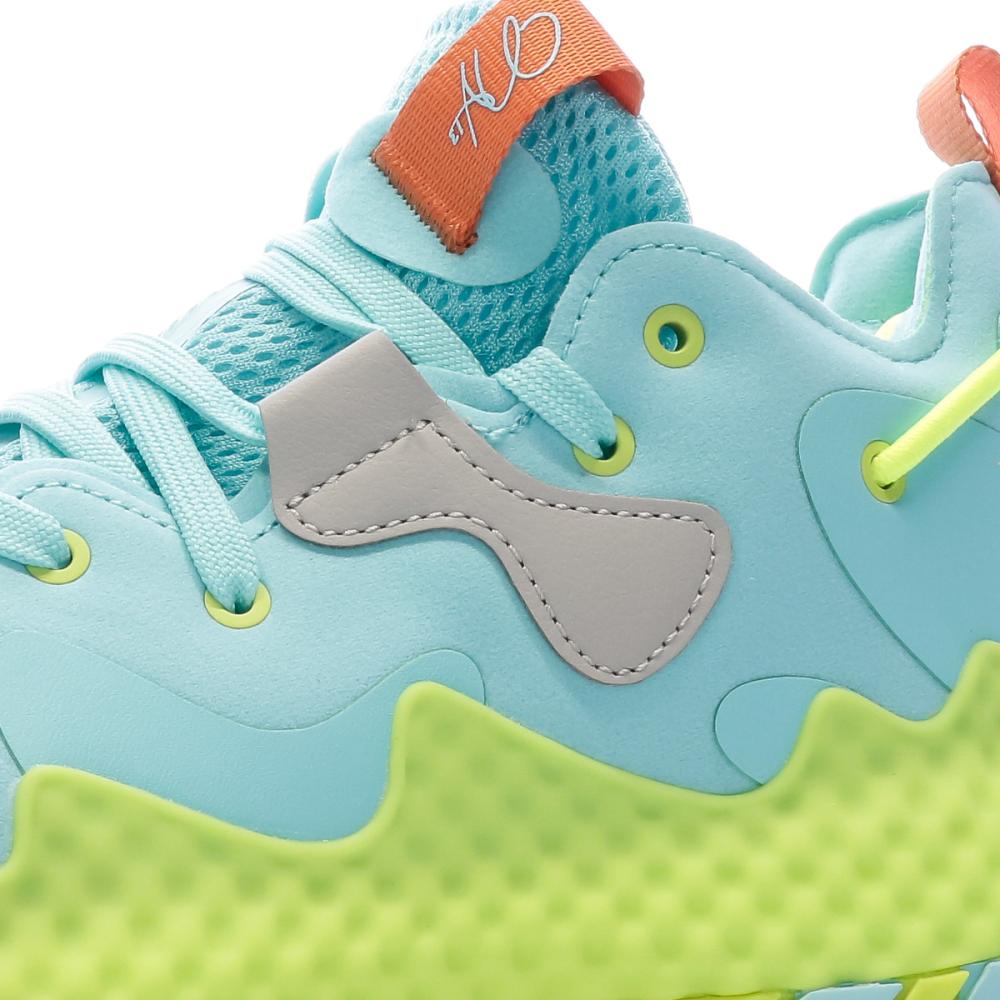 Chaussures de basketball Turquoise/Jaune Homme Adidas Harden Vol. 6 vue 7