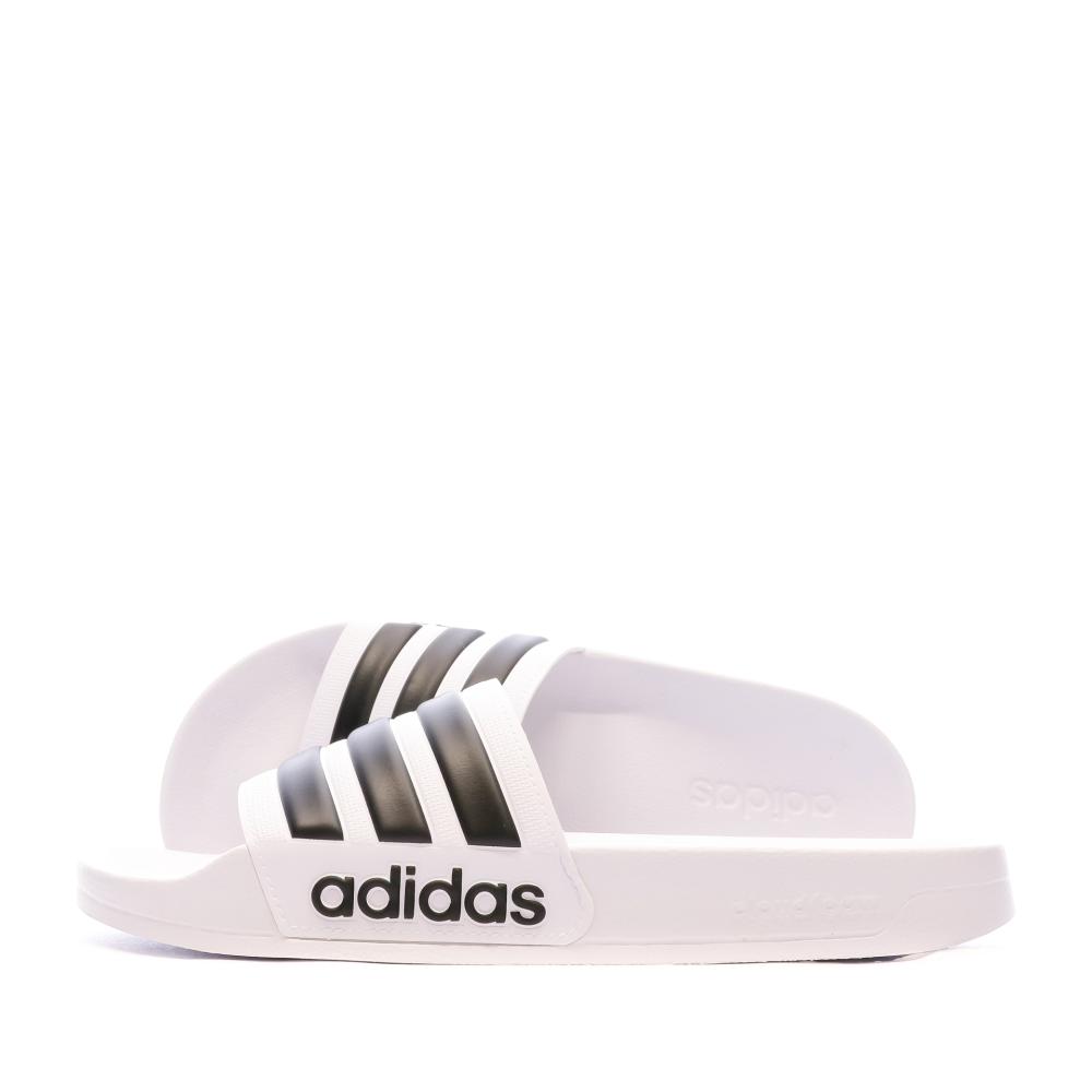 Claquettes Blanches Homme Adidas Adilette Shower pas cher
