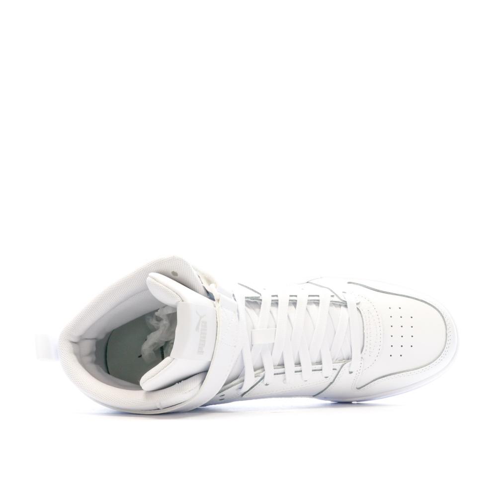 Baskets Blanches Homme Puma Rbd Game vue 4