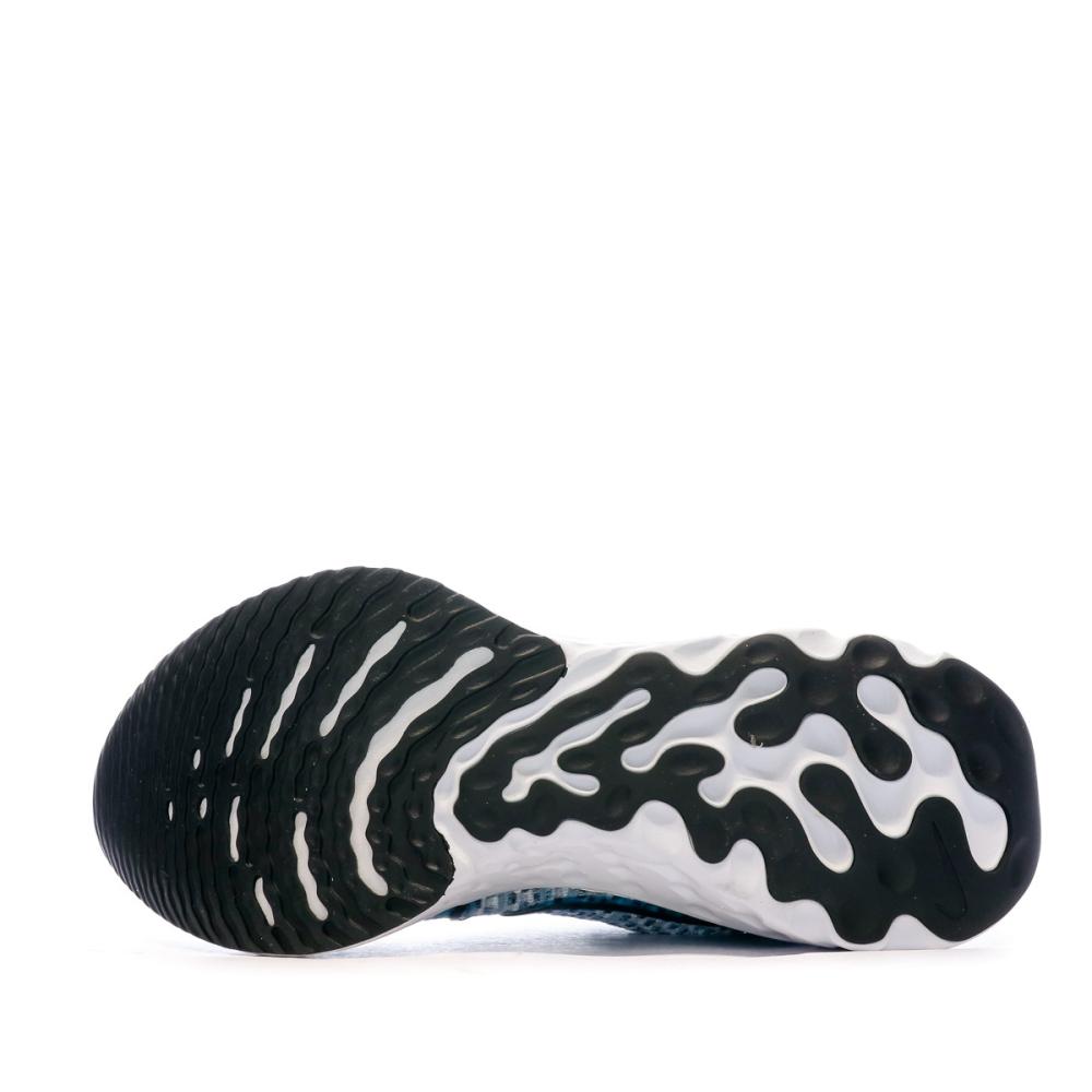 Baskets Bleu/Blanc Homme Nike React Infinity Run Fk 3 vue 5