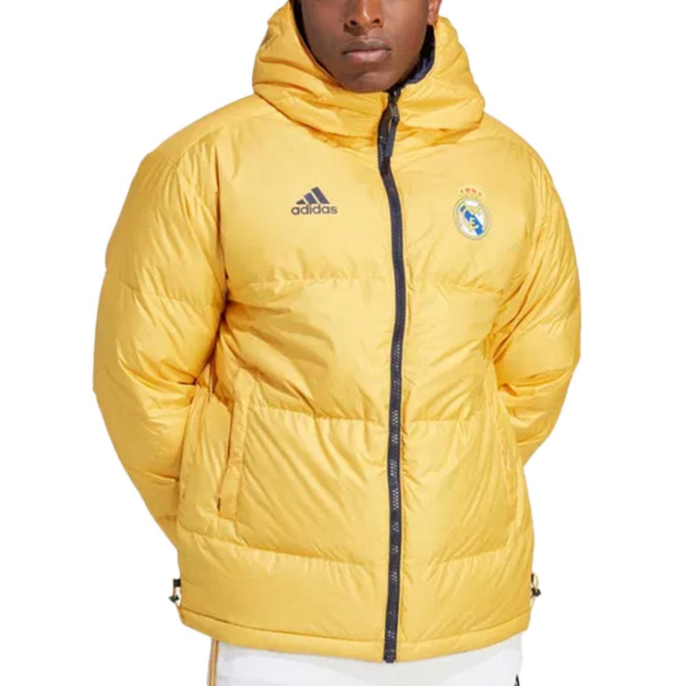 Real Madrid Doudoune Marine Homme Adidas Down vue 3
