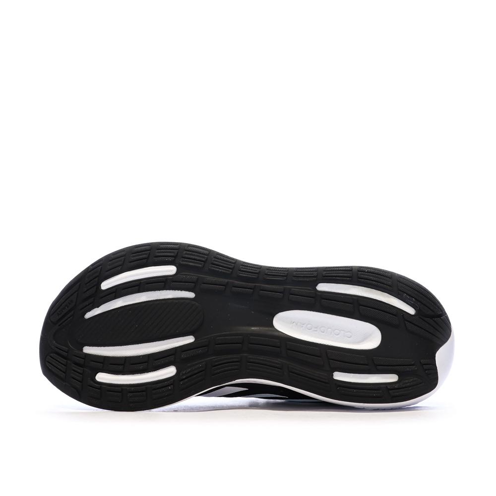 Baskets Noires/Blanches Femme Adidas Runfalcon vue 5