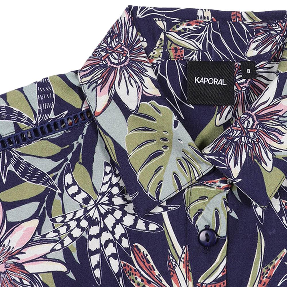 Combishort Marine à Motifs Fille Kaporal Frida vue 3