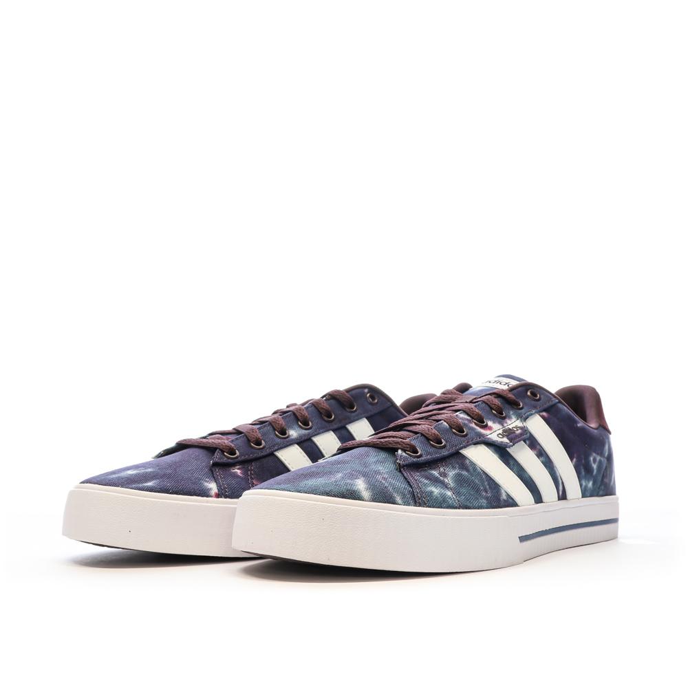 Baskets Marine/Bordeaux Homme Adidas Daily 3.0 vue 6