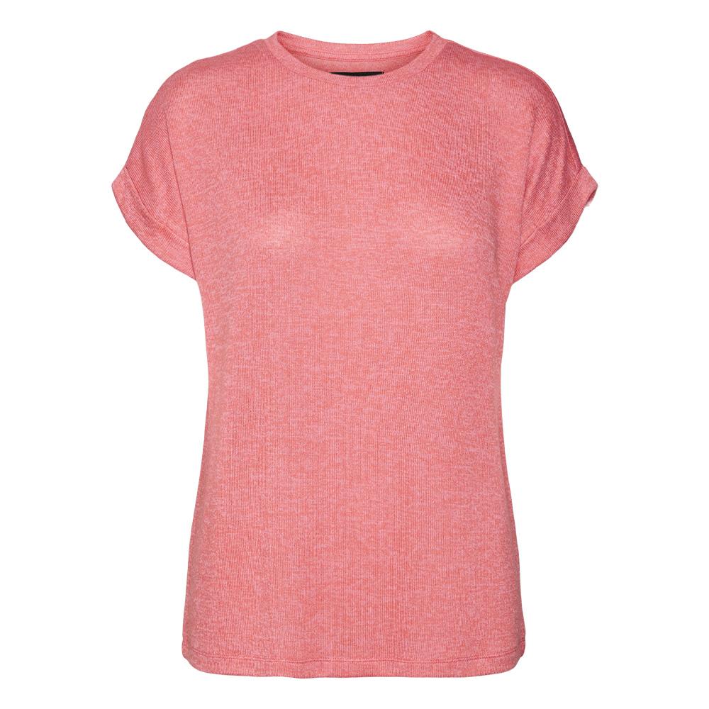 T-Shirt Rose Fuchsia Femme Vero Moda Brianna 10291353 vue 3