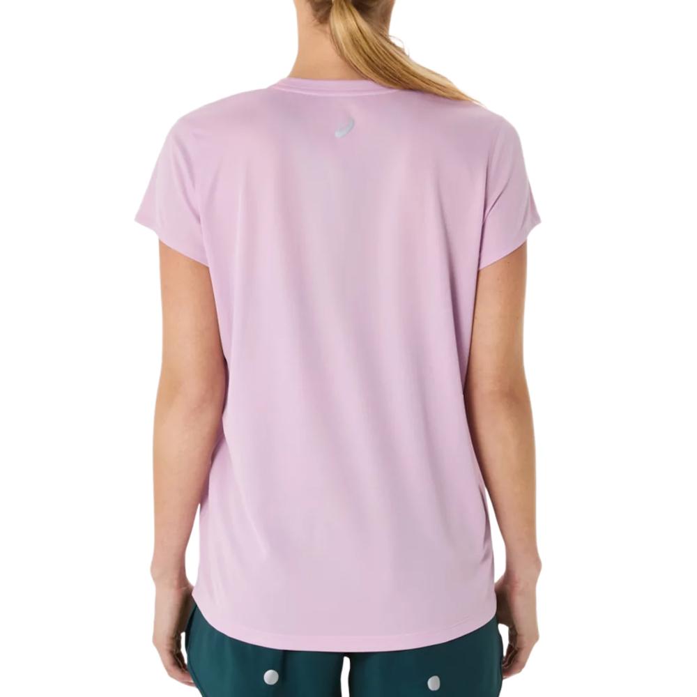 Camiseta Asics Fujitrail Mujer Morada ver 2
