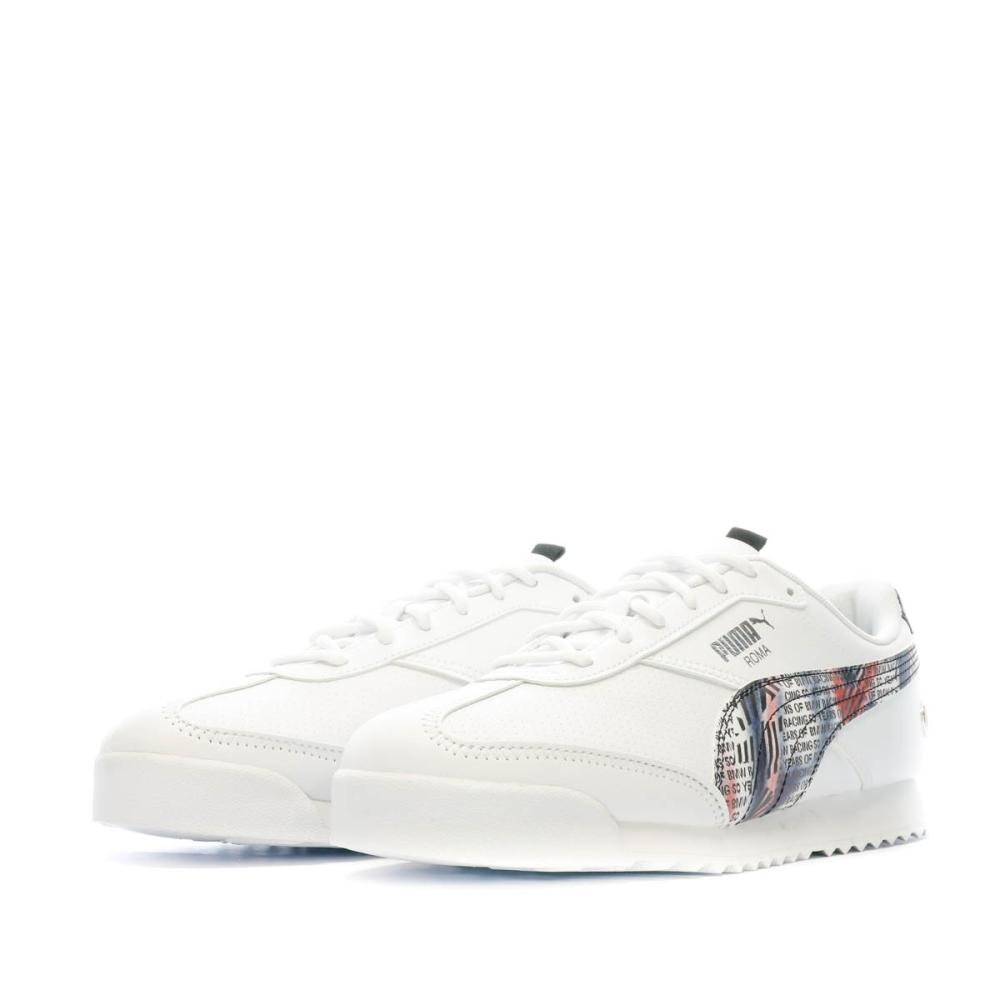 Baskets Blanc Homme Puma Bmw Mms Roma Via vue 6