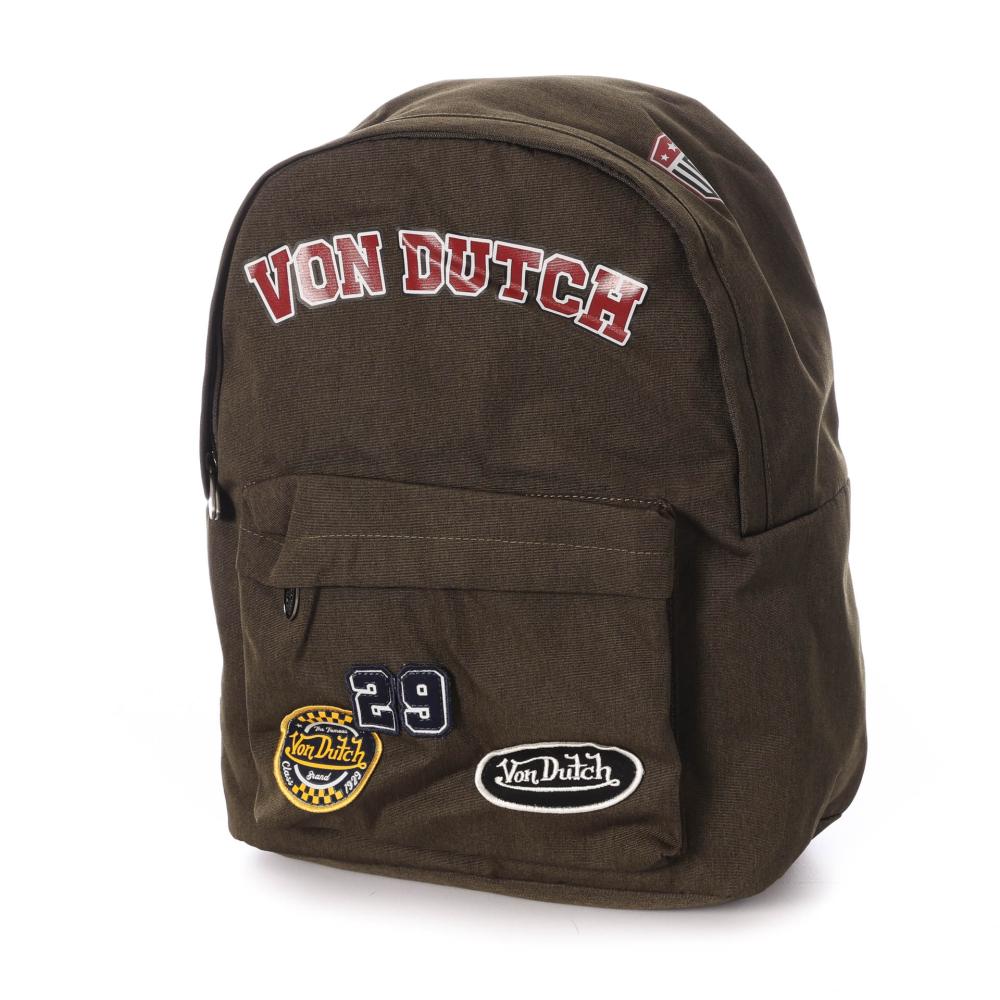 Sac à Dos Kaki Homme Von Dutch LCARAKH24 pas cher