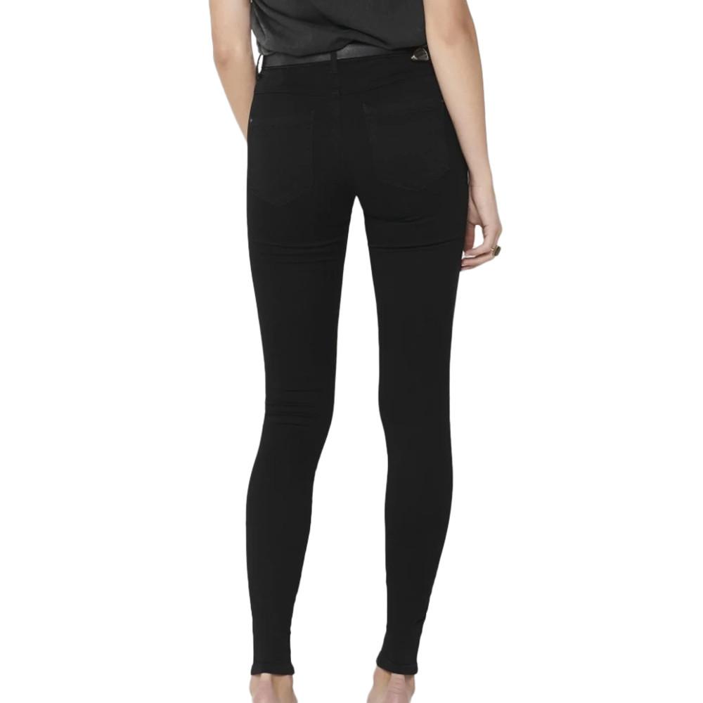 Pantalon Noir Femme Only Royal Life vue 2