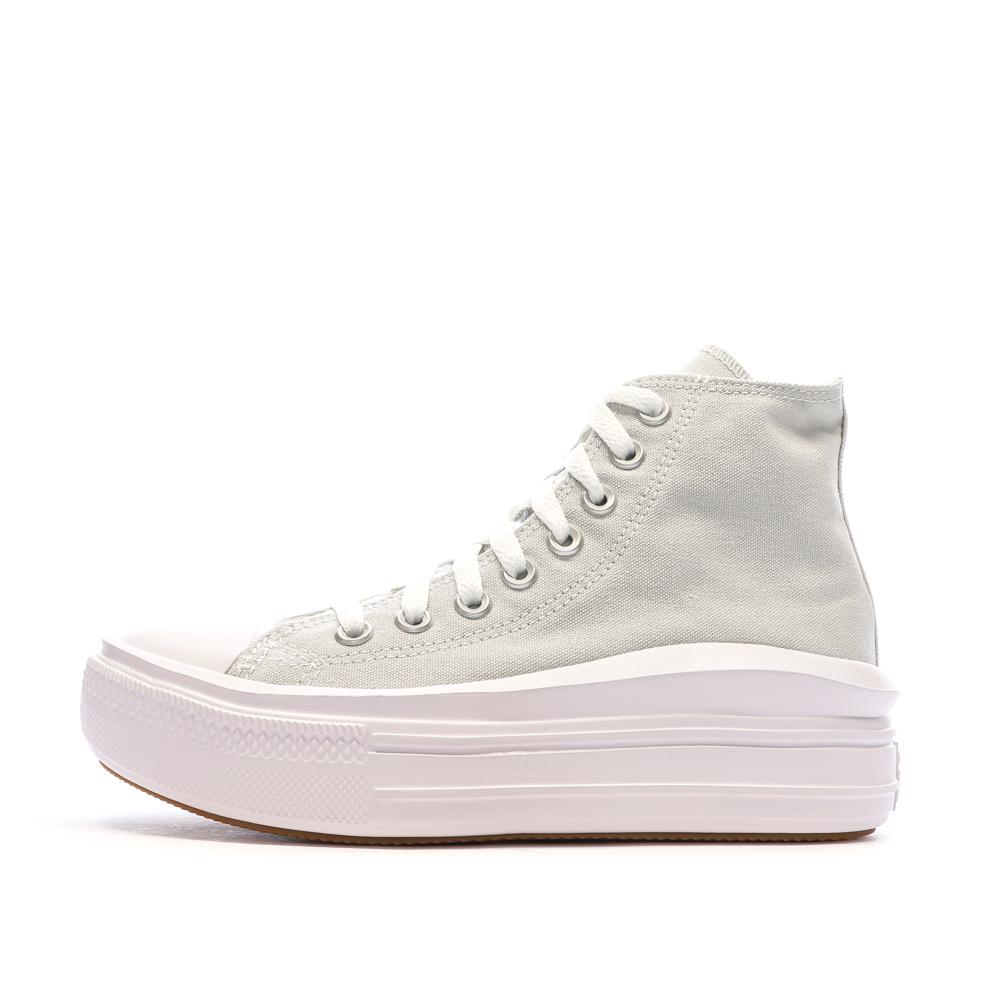 Baskets Vert D'eau Femme Converse Chuck Taylor All Star Move vue 2