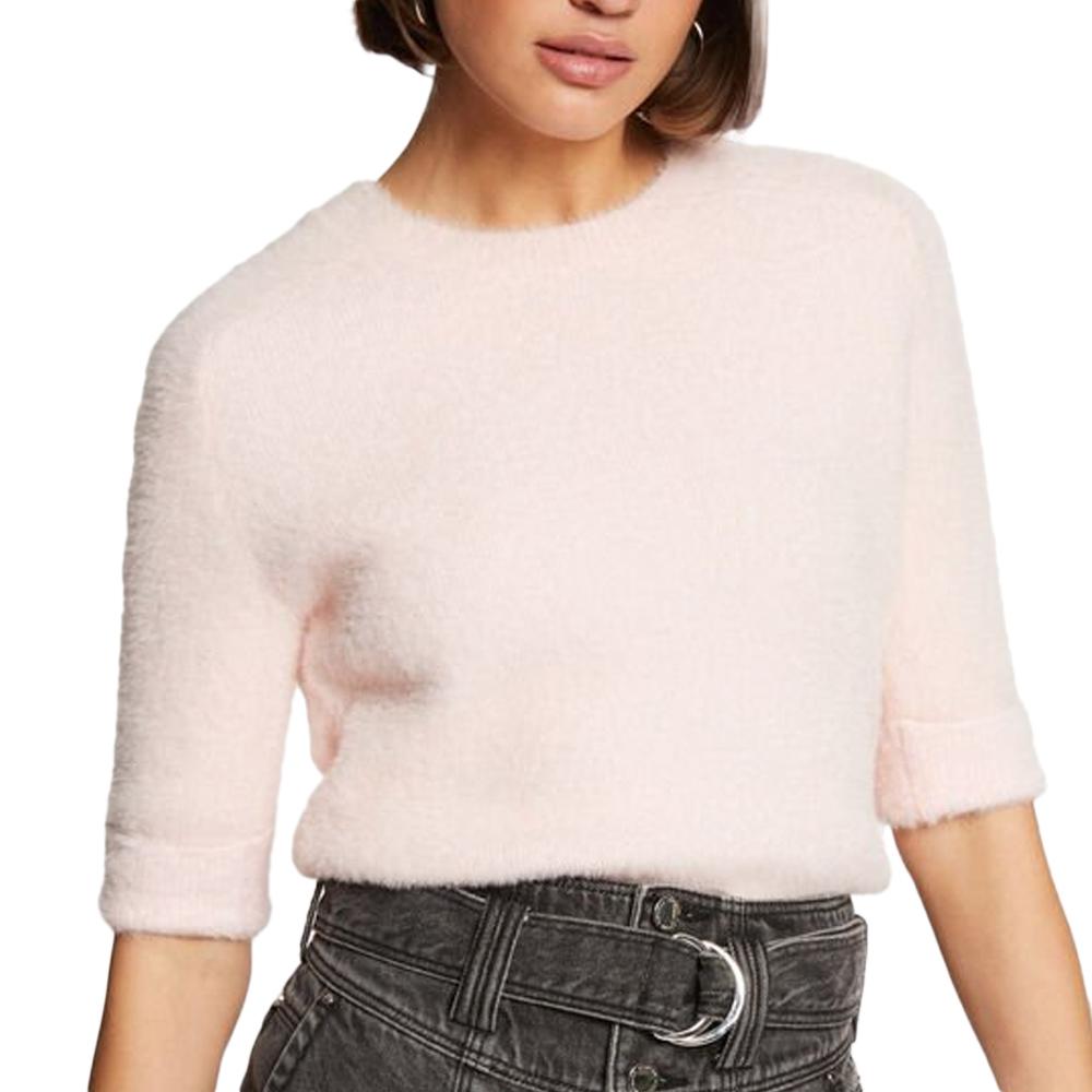 Pull Manches Courtes Rose Femme Morgan MTOM pas cher