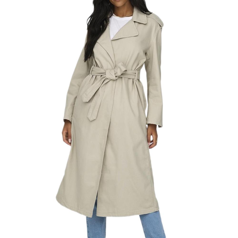 Manteau Beige Femme Only Manila Washed pas cher