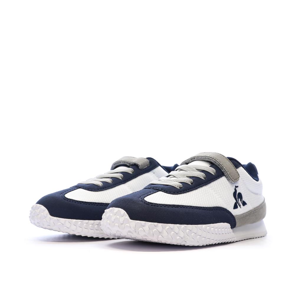 Baskets Marine/Blanc/Gris Garçon Le Coq Sportif Veloce I Ps vue 6